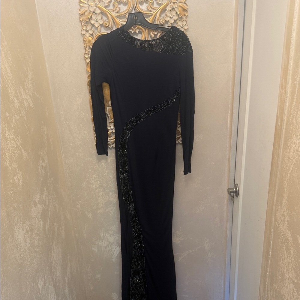 Elegant Black Evening Dress